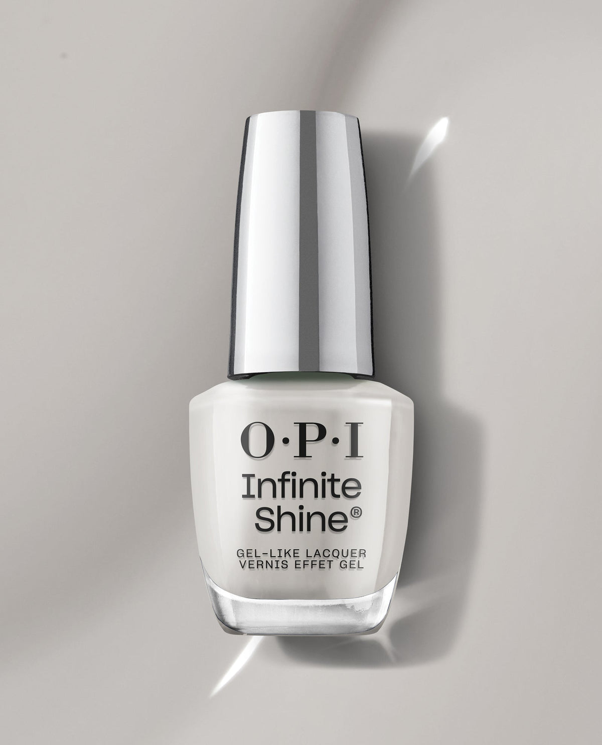 OPI Infinite Shine 109 — Gray it on Me