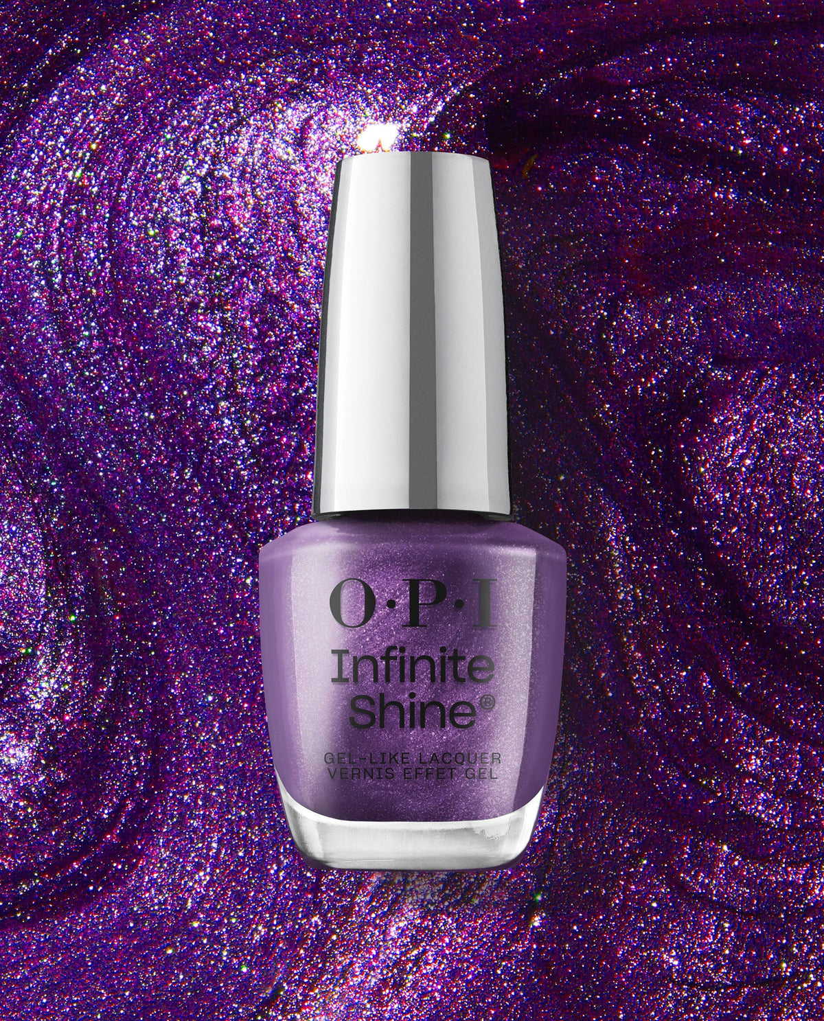 OPI Infinite Shine 111 — Purple Reign