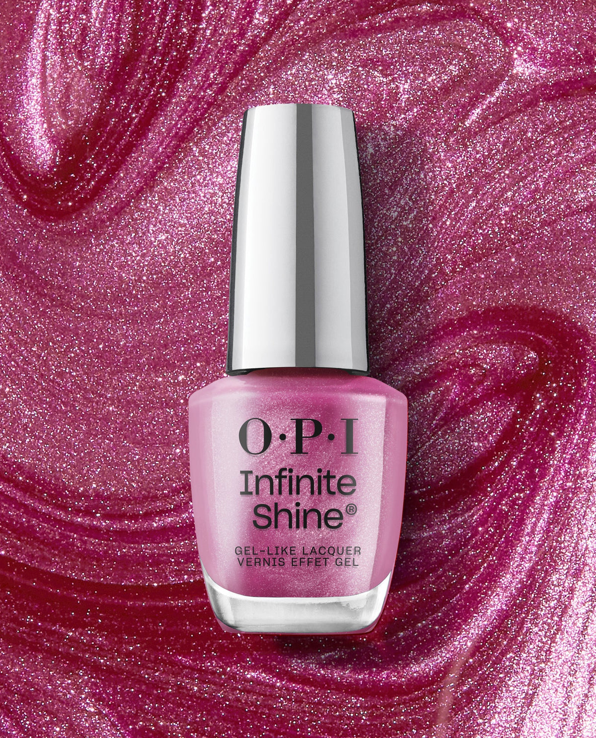 OPI Infinite Shine 151 — Lip Pink Battle