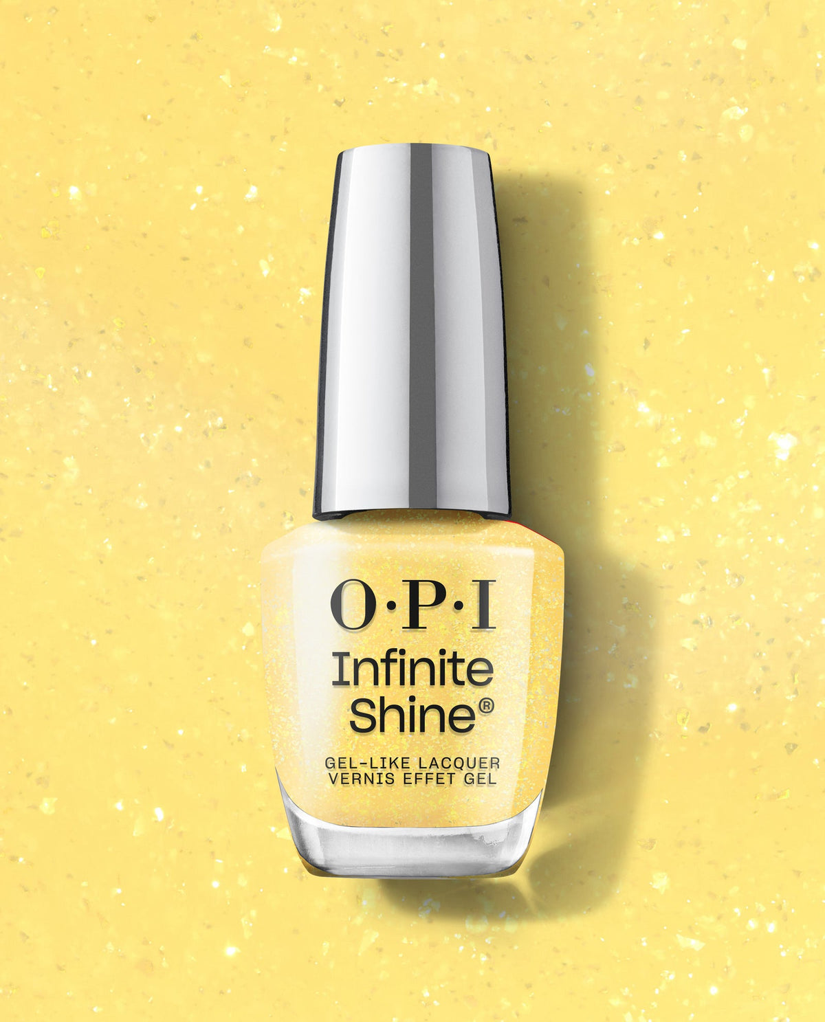 OPI Infinite Shine 168 — Slay Hello to Yellow