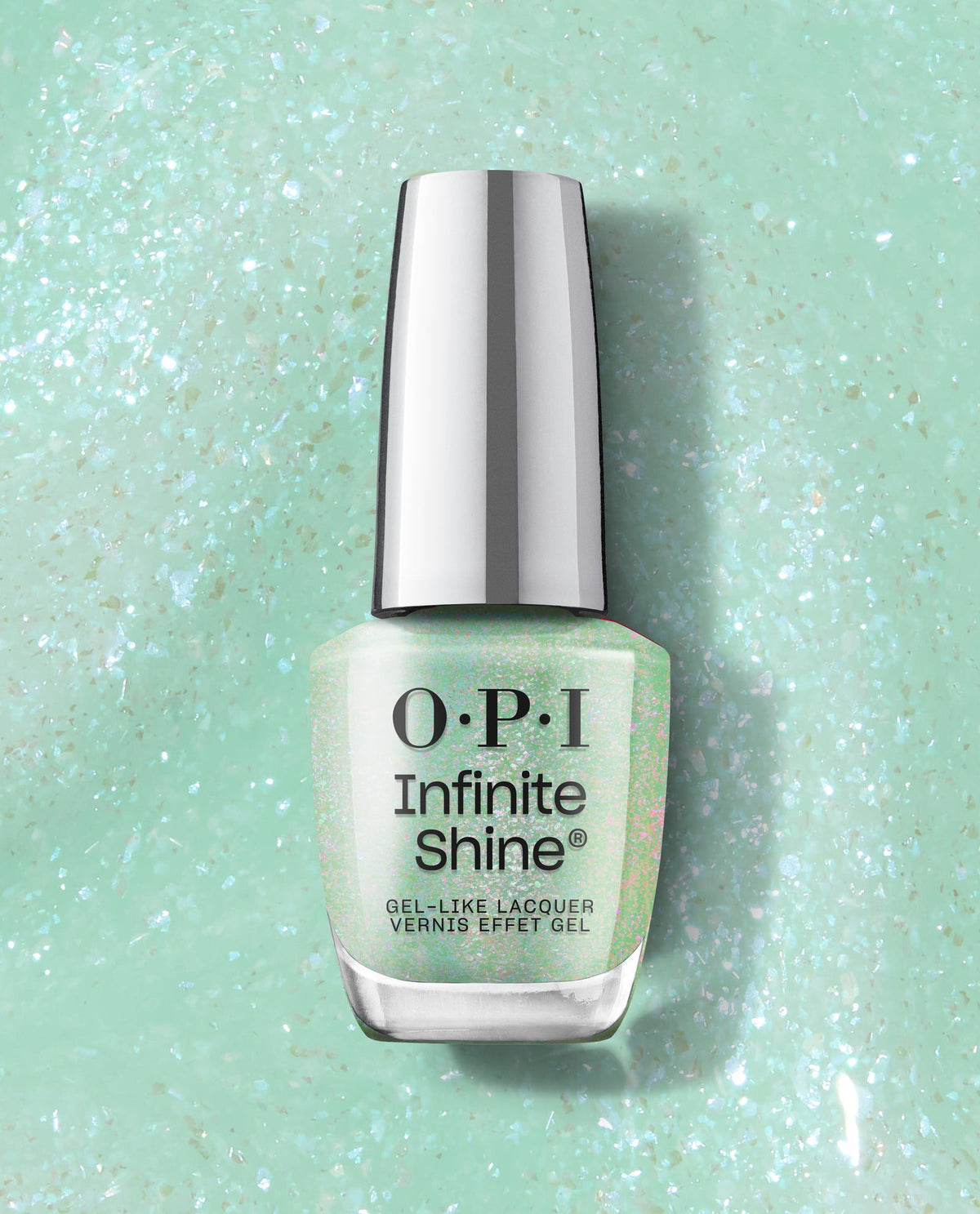 OPI Infinite Shine 169 — Teals Familiar