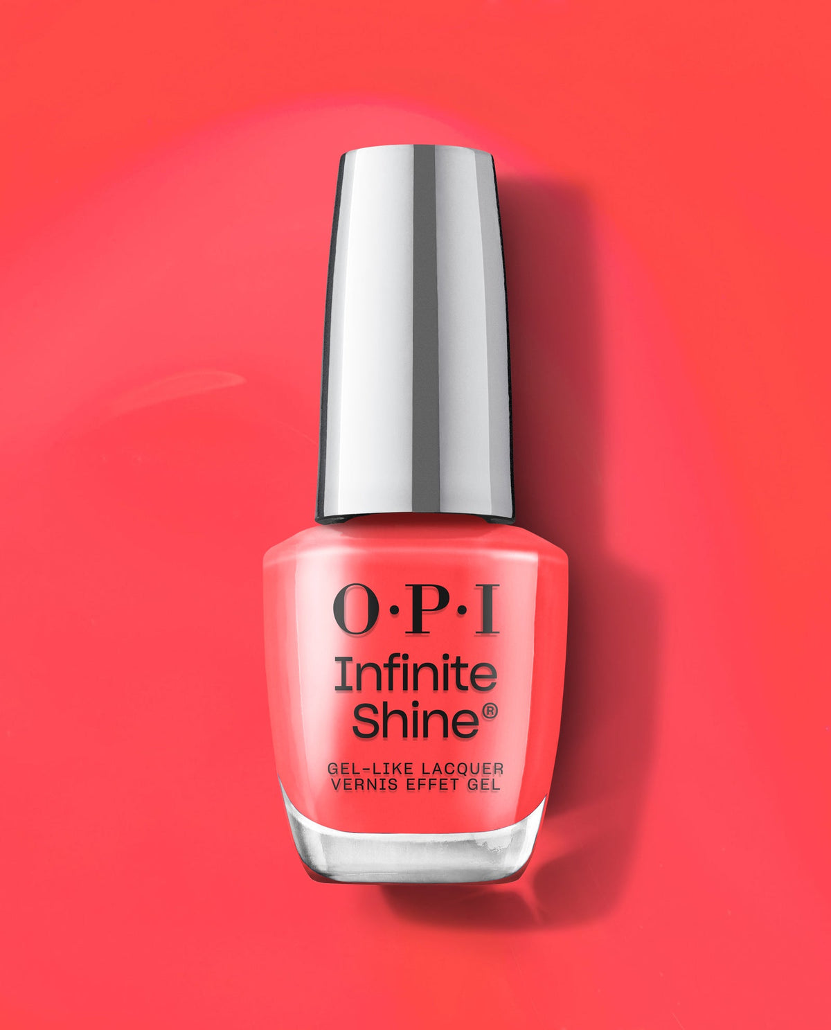 OPI Infinite Shine 211 — Pack a Cherry-on Bag