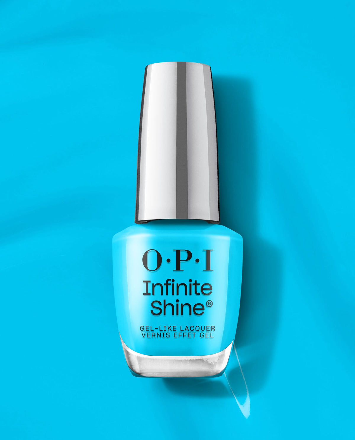 OPI Infinite Shine 215 — Beach Party Teal Dawn