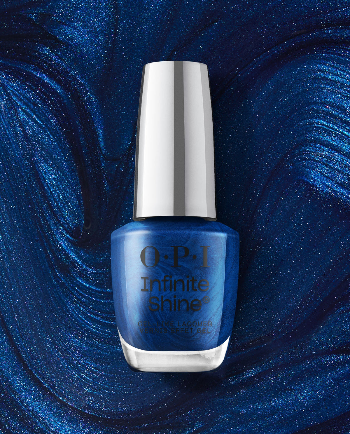 OPI Infinite Shine HRS18 — Sneak-a-Blue Candy