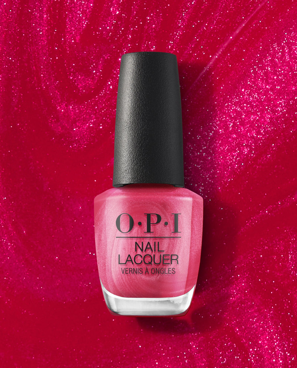 OPI Nail Lacquer F014 — Cyber Cherry on Top