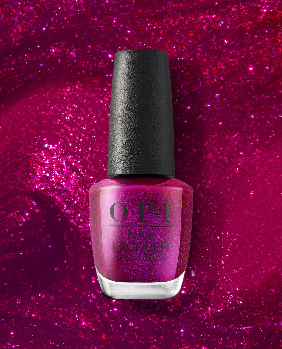 OPI Nail Lacquer HRS12 — Berry and Bright