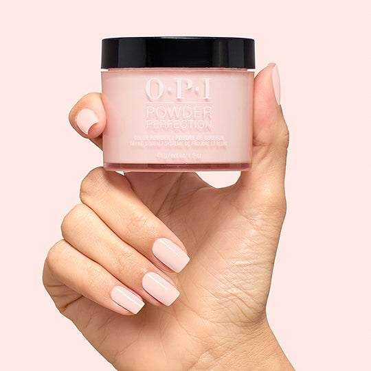 OPI Powder Perfection DPF037 Mod About You Pastel 1.5 oz jar jar and manicure