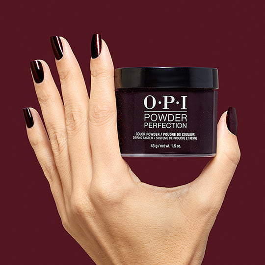 OPI Powder Perfection DPF040 Every Month is Oktoberfest 1.5 oz jar jar and manicure