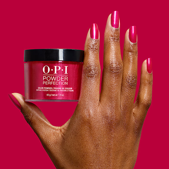 OPI Powder Perfection DPF041 It's All Greek to Me 1.5 oz jar jar and manicure