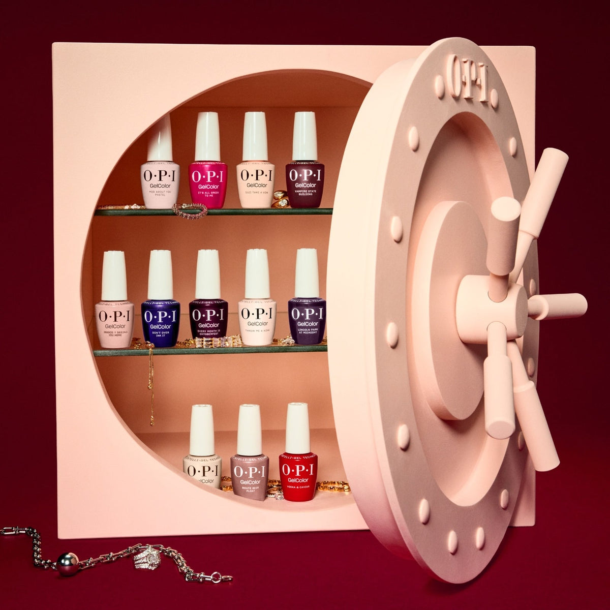 OPI Most Requested Fall 2026 GelColor 12-shade collection; decorative display not included