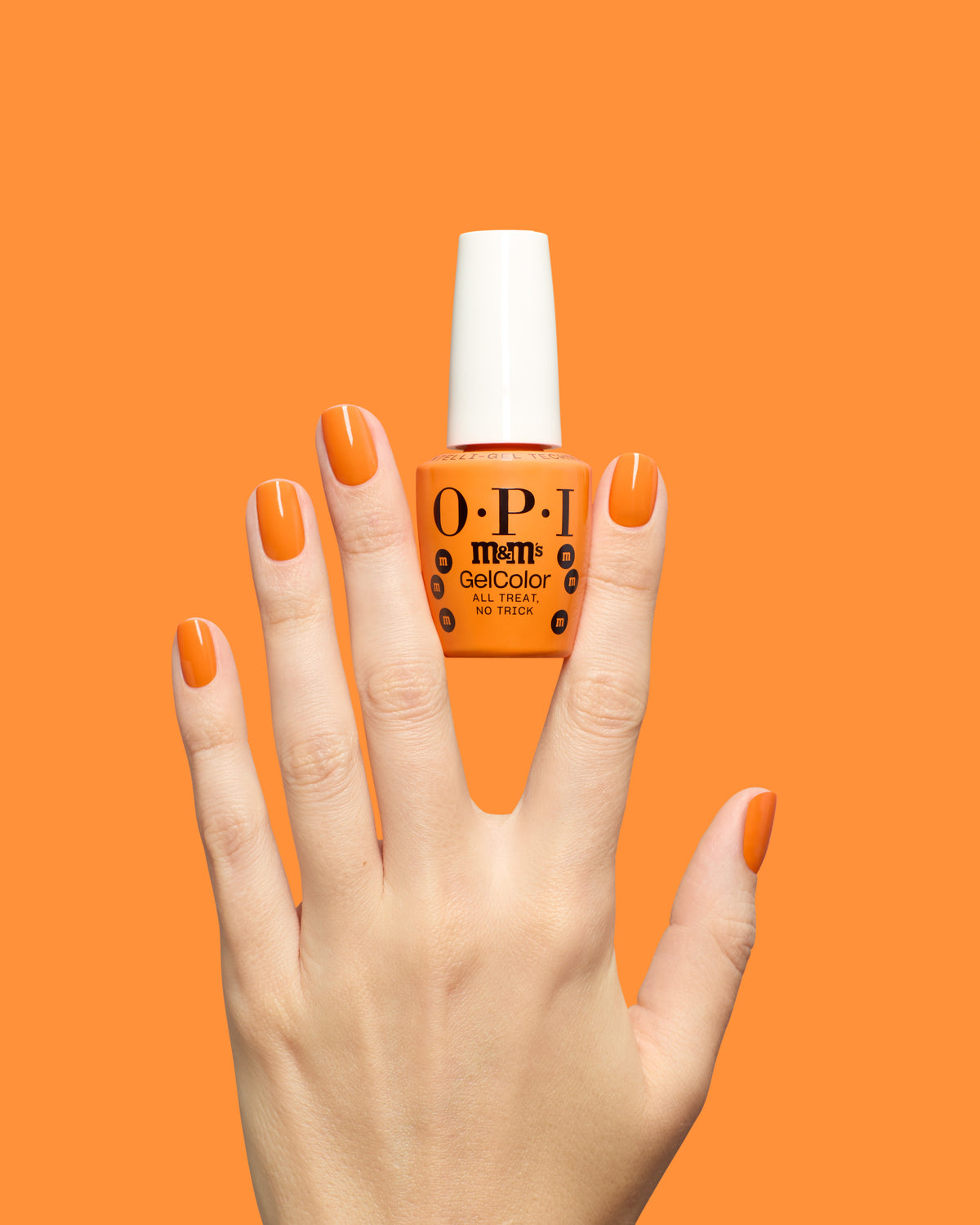 OPI x M&M’s — all treat no trick