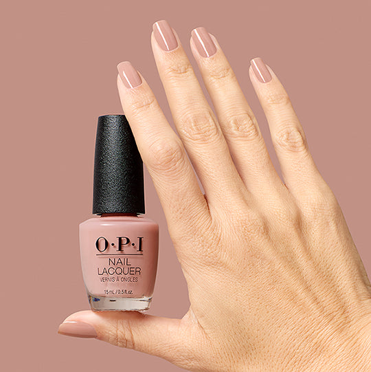 OPI NL F039 France-y Seeing You Here bottle and manicure
