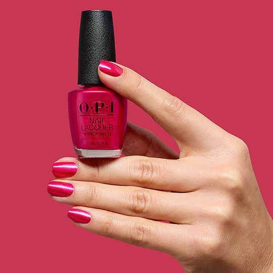 OPI NL F041 It's All Greek to Me bottle and manicure