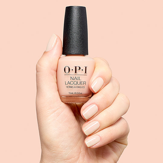 OPI NL F044 Throw Me a Wink bottle and manicure