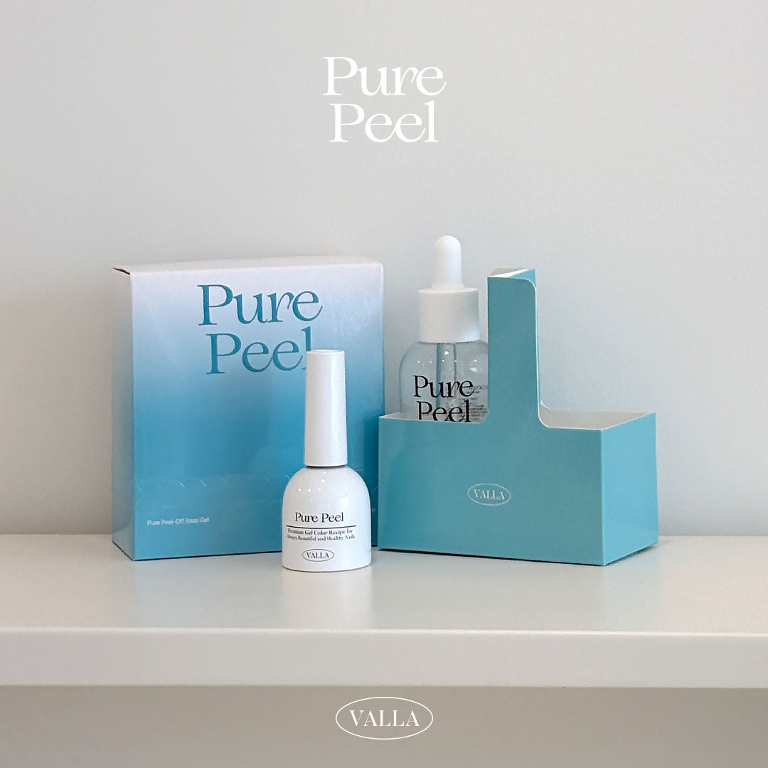 VALLA - Pure Peel-Off Base Gel & Remover Set