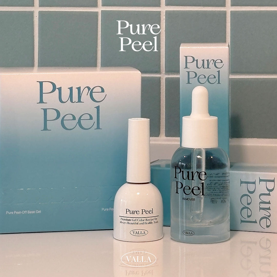 VALLA - Pure Peel-Off Base Gel & Remover Set