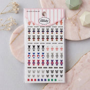 Sweet Candy Cute Bear Nail Sticker  | NS006