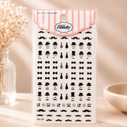 Sweet Candy Gentleman Nail Sticker | NS015