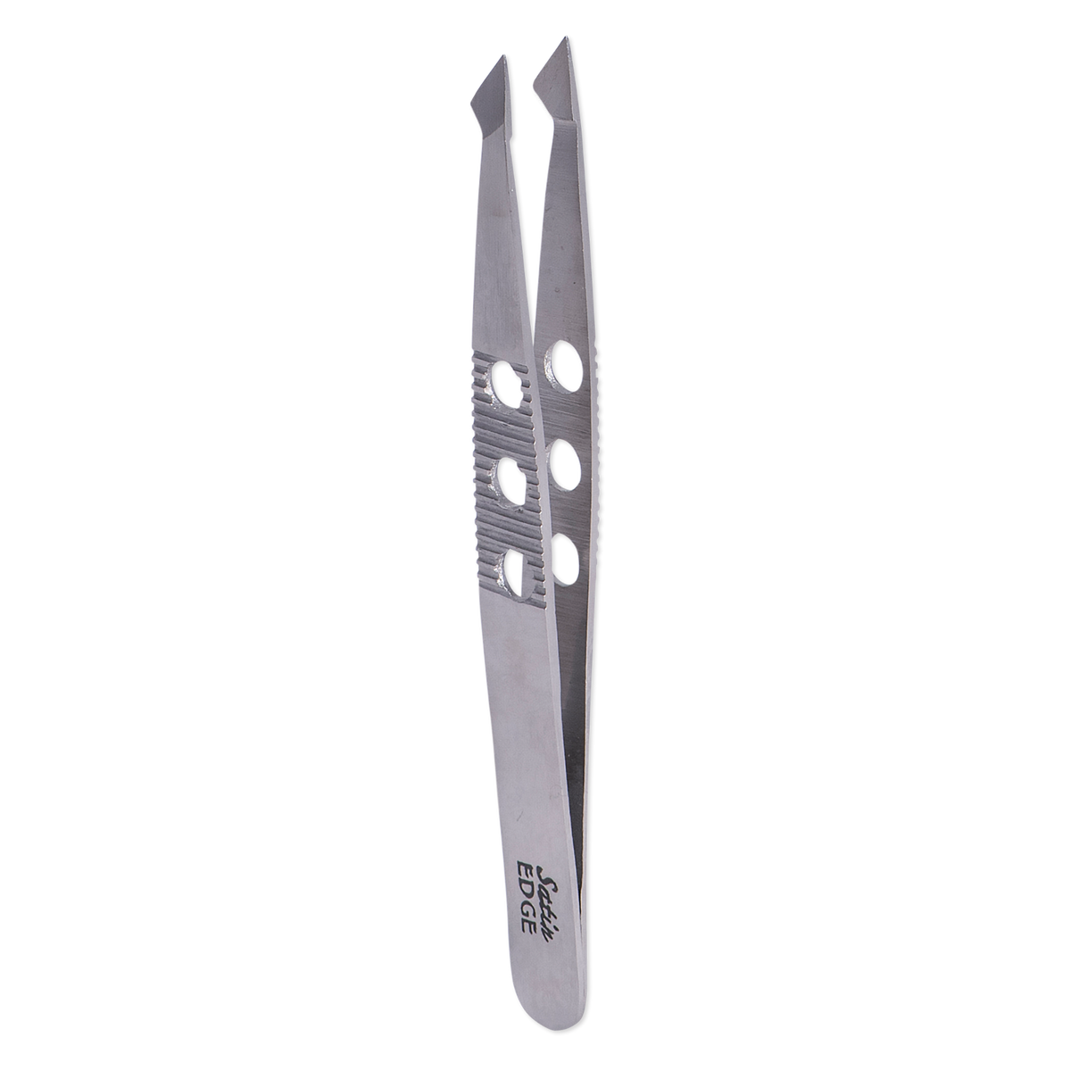 Satin Edge Pointed Slant Tweezer | SE-2096