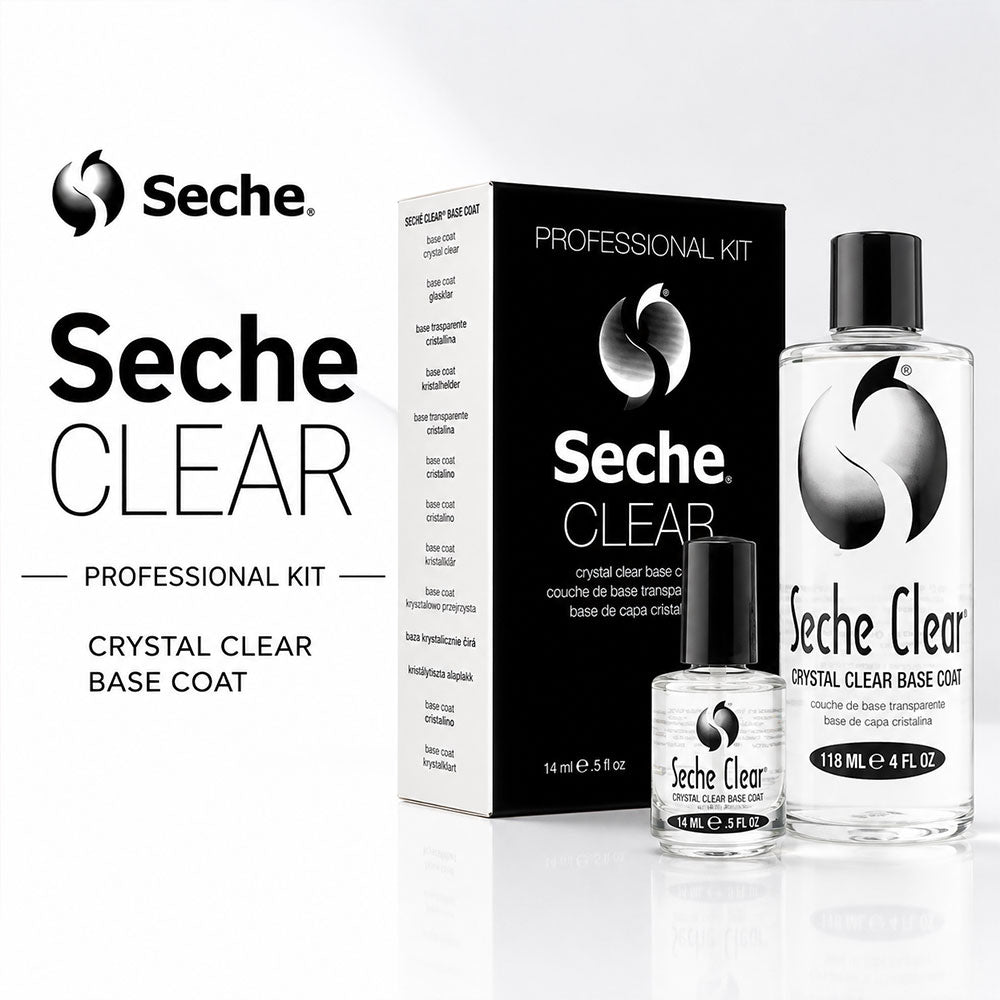 Seche Clear Crystal Clear Base Coat Professional Kit