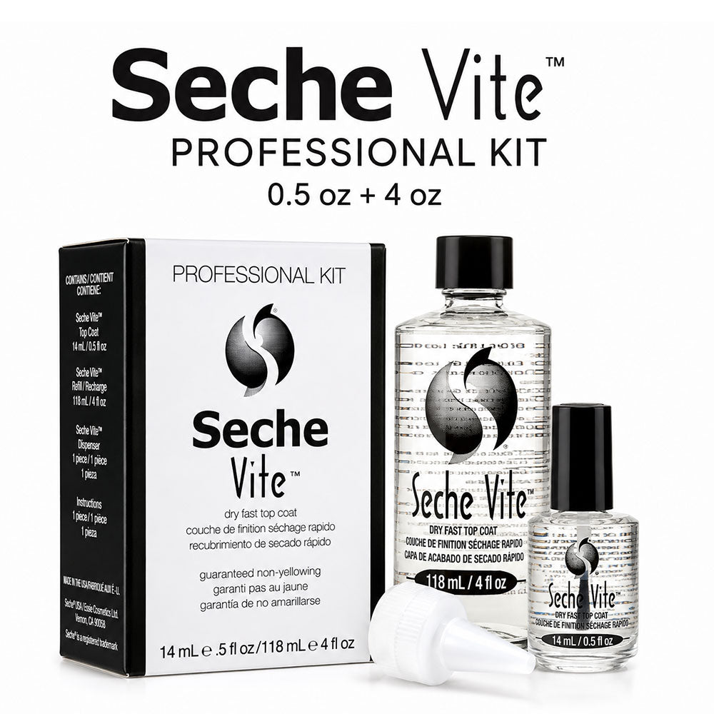 Seche Vite Dry Fast Top Coat Professional Kit