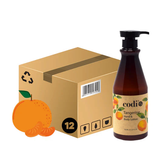 Codi Hand & Body Lotion Tangerine 750ml - w/Pump