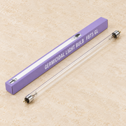 8W F8T5 GL germicidal bulb with purple retail box