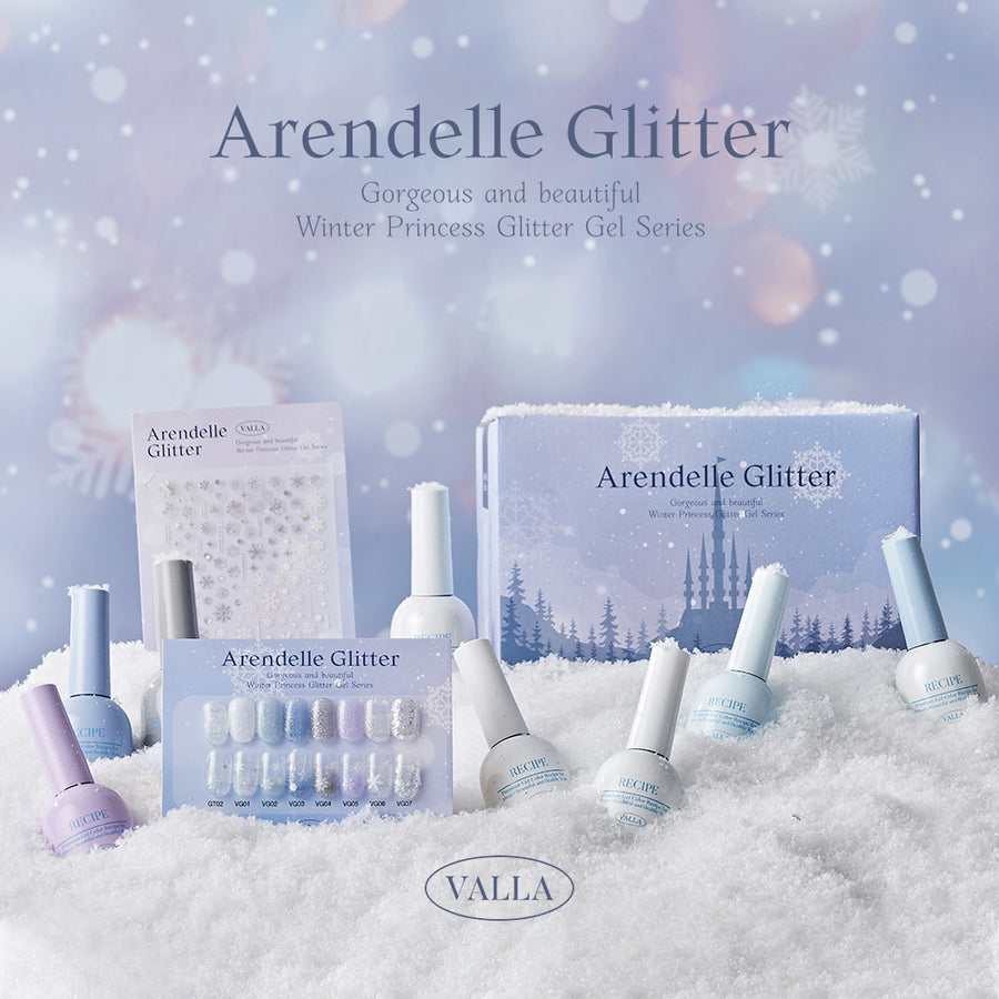 Arendelle Glitter Set(8pc)