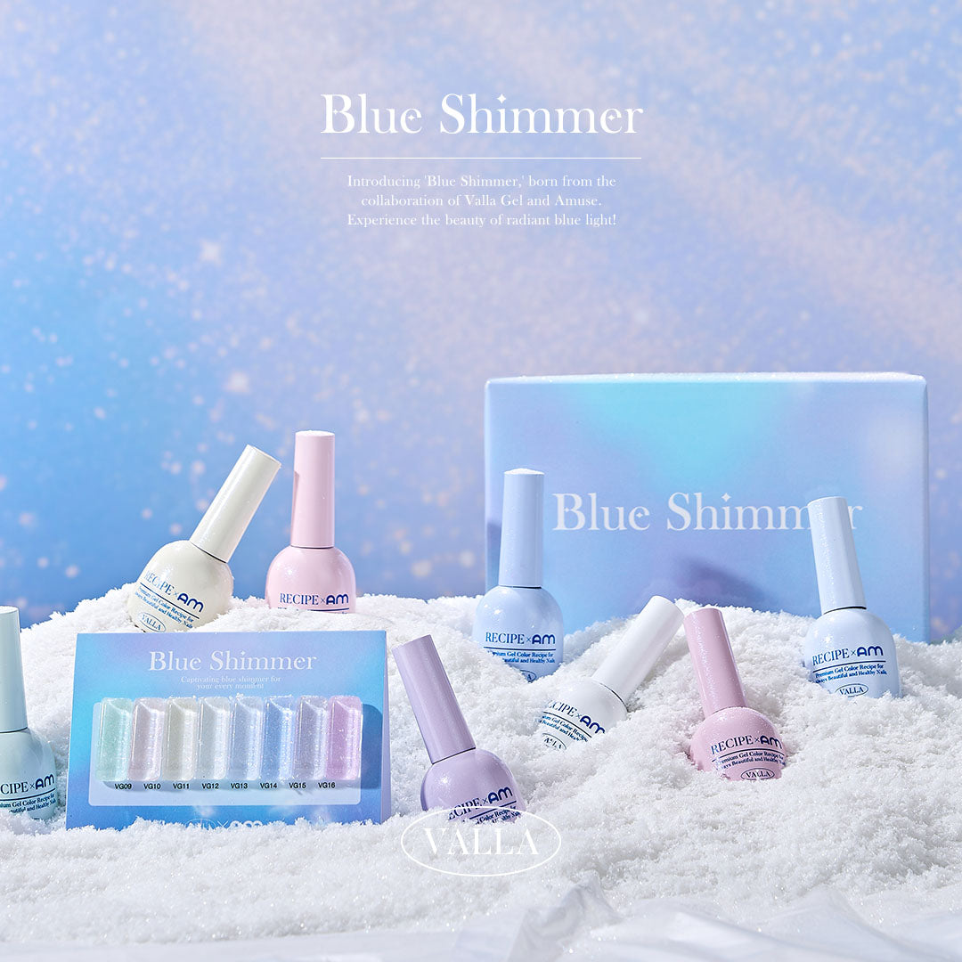 VALLA- Blue Shimmer — official collection photograph