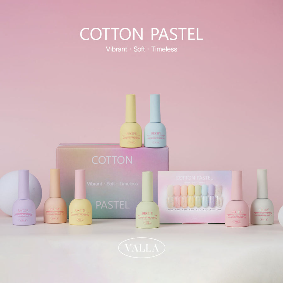 Cotton Pastel Set(8pc)