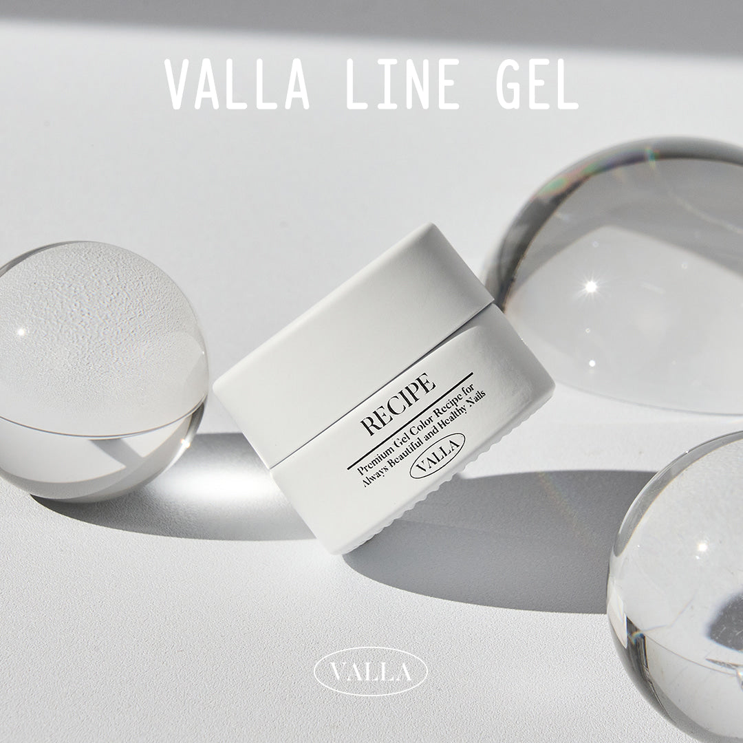 VALLA VL01 Pure White line gel 5g official product photo