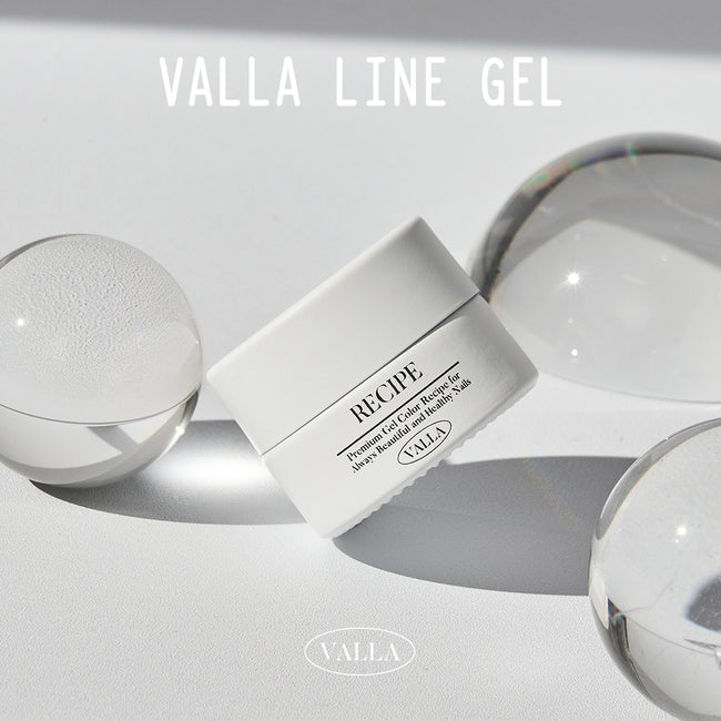 VALLA VL01 Pure White line gel 5g official product photo