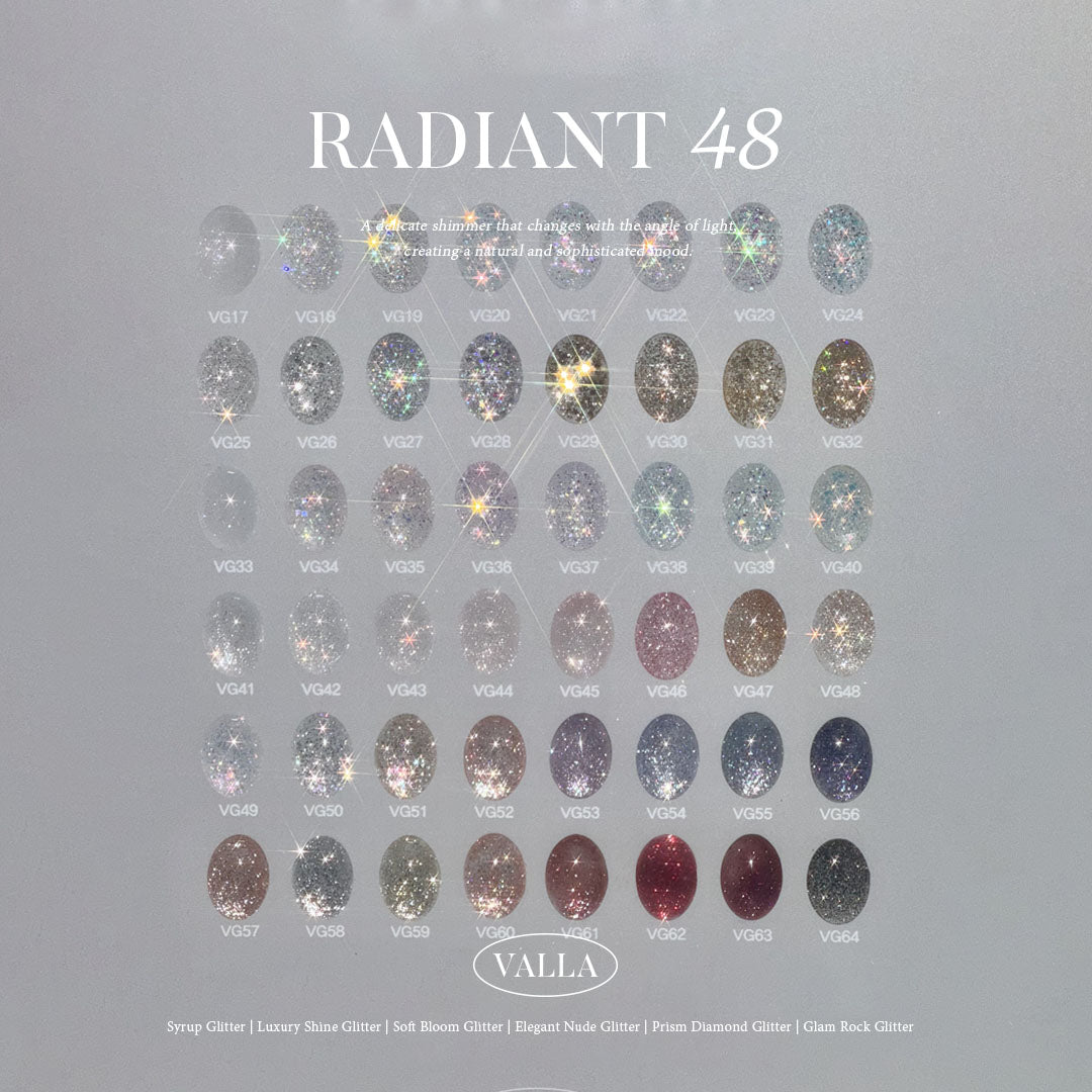 Valla - Radiant 48 glitter