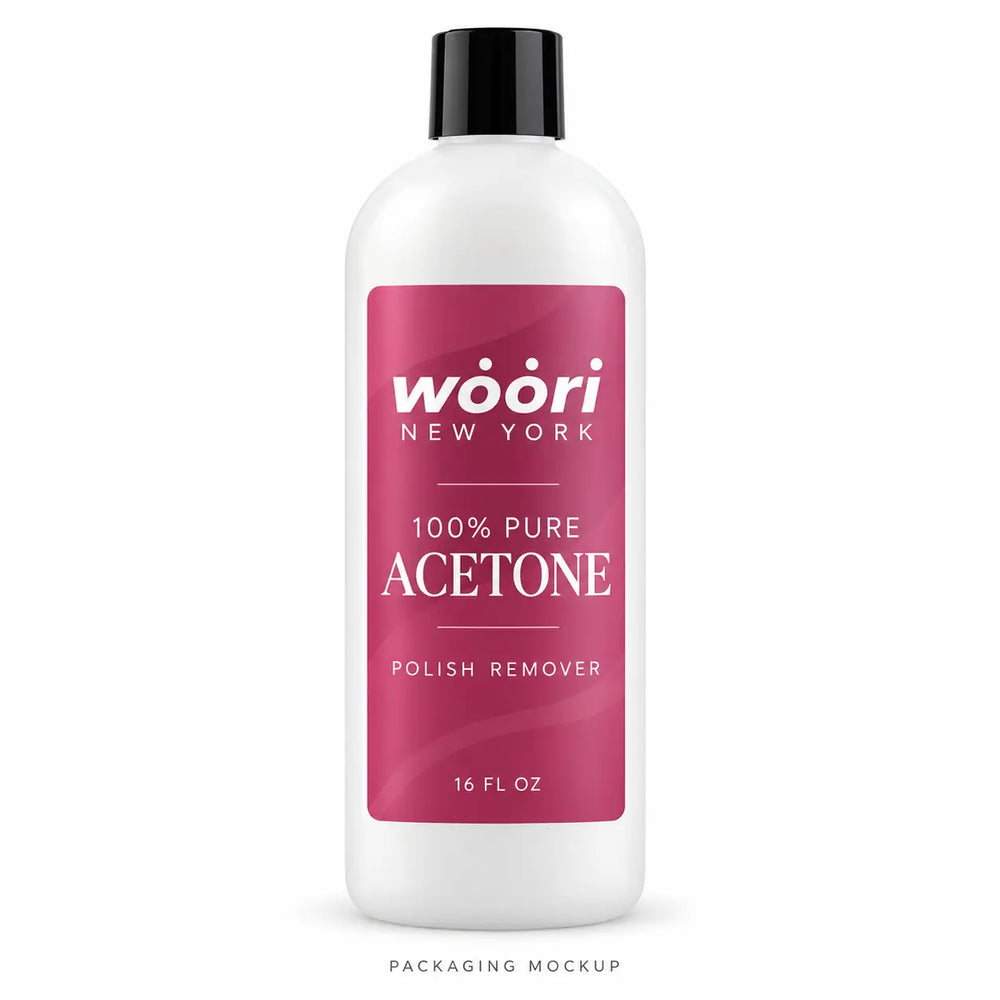 Woori 100% Pure Acetone — 16 fl oz