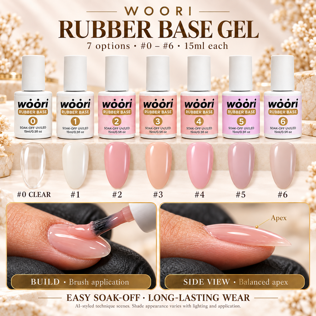 WOORI Rubber Base Gel