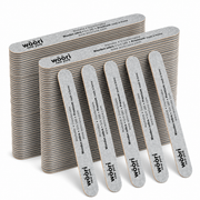 Woori Wooden Zebra 180 Grit files stacked with five files displayed in front — AI product illustration